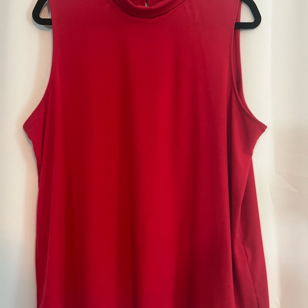 Banana Republic Vibrant Red Sleeveless blouse